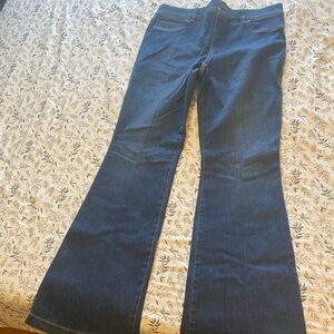 SPANX Medium Blue Flare Women's Jeans